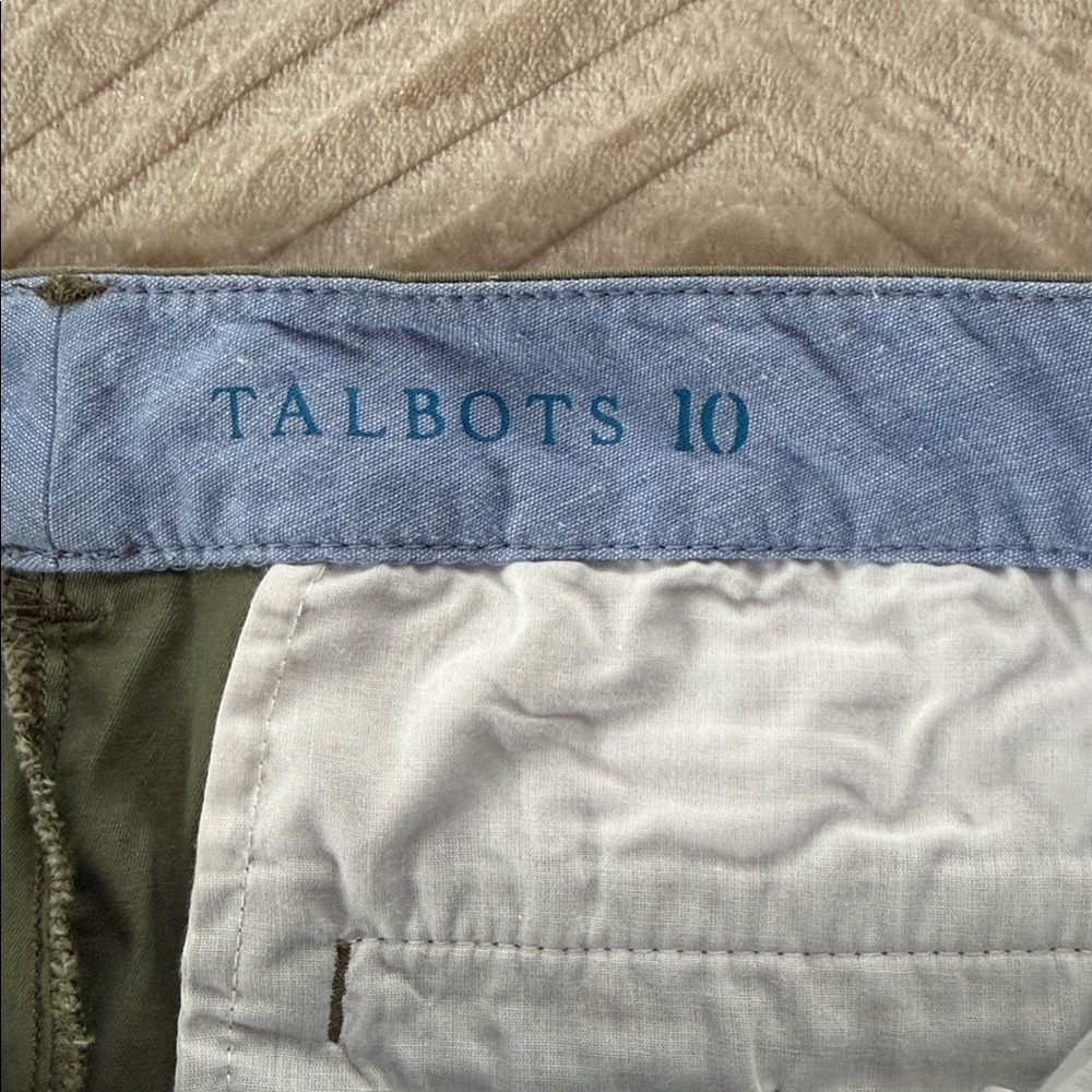 Talbots Women’s Olive Green Weekend Chino Pants - Picture 3 of 3
